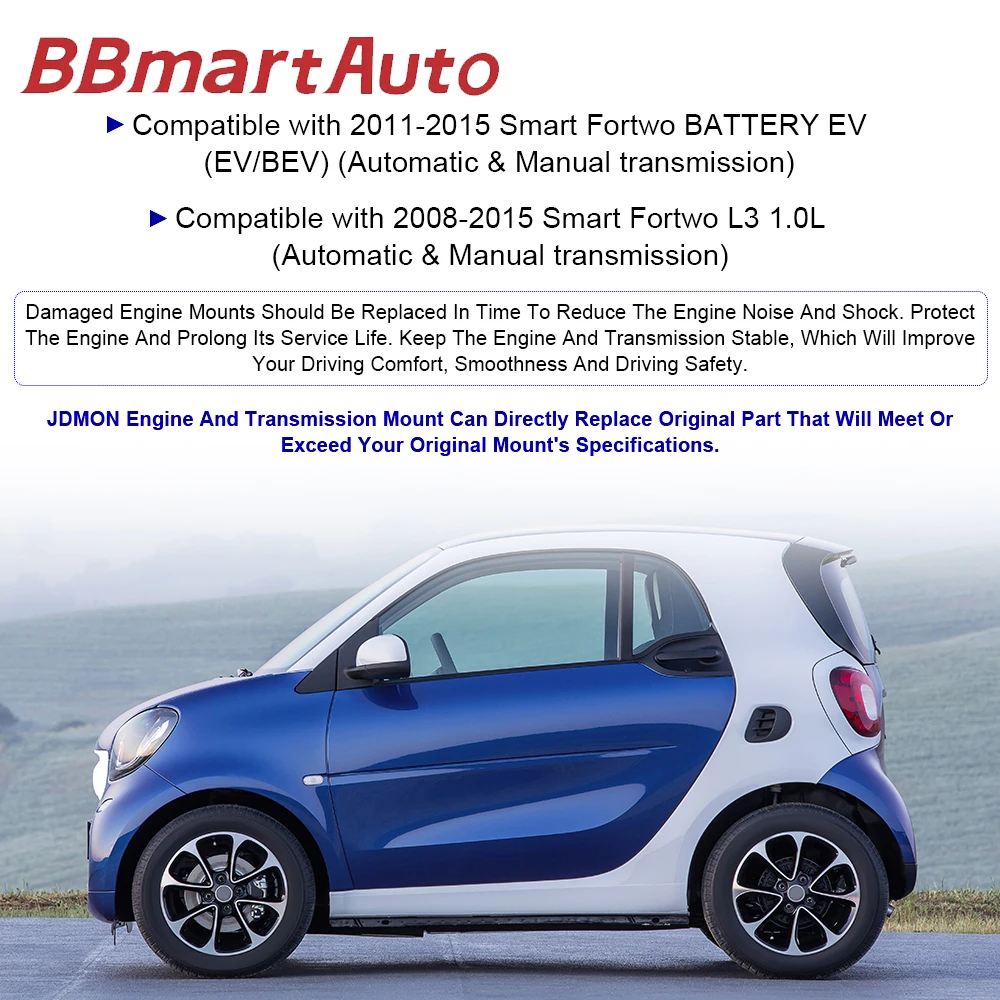 Engine Mount 1set A4512400109 A1322200048 A1322200148 For Smart Fortwo Coupe 451 2008-2015 Car Accessorories