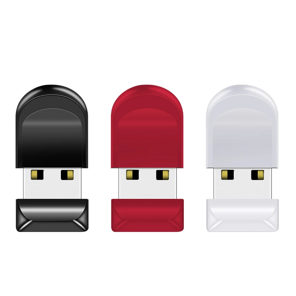 thumbnail image 4 of Con llavero, memoria USB de plástico, 64 GB, mini memoria USB 2.0, 32 GB, capacidad real, 16 GB, regalo creativo, 4 of 5