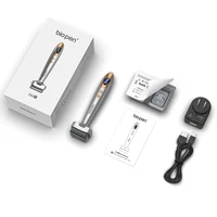 Microneedling pen with LED and EMS for skin and hair growth