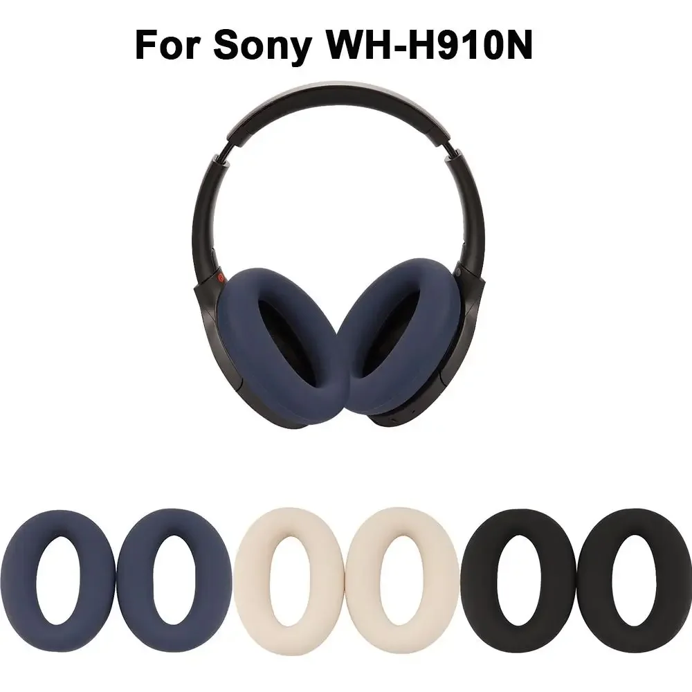 

1Pair Replacement Silicone Ear Pads Cushion Cover For Sony WH-H910N Headphone Headsets EarPads Earmuff Protective Case Sleeve