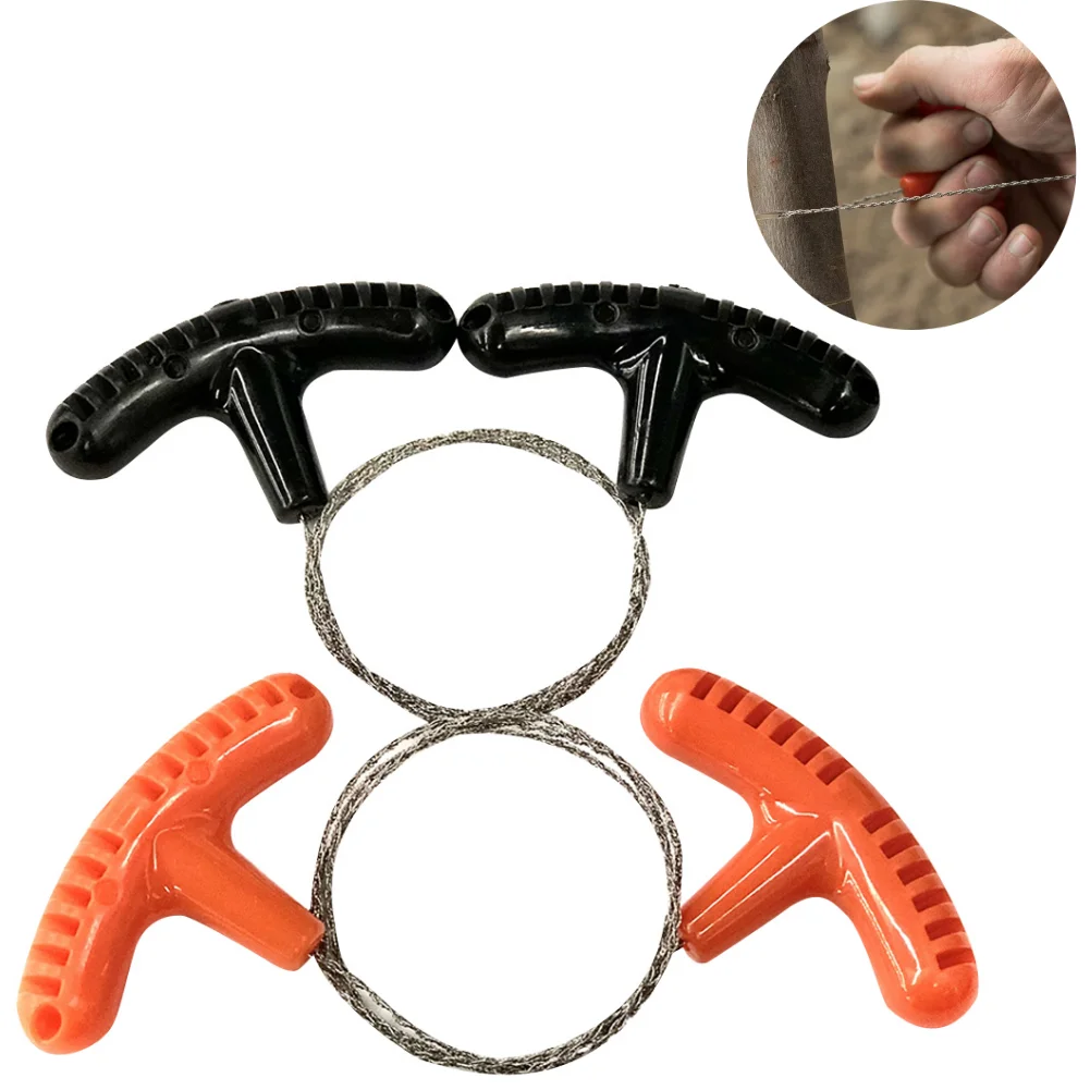Manual Hand Steel Wire Saw Survival Tools Steel Rope Chain Saw Garden Tool Outdoor Practical Emergency Gear Wire Kits