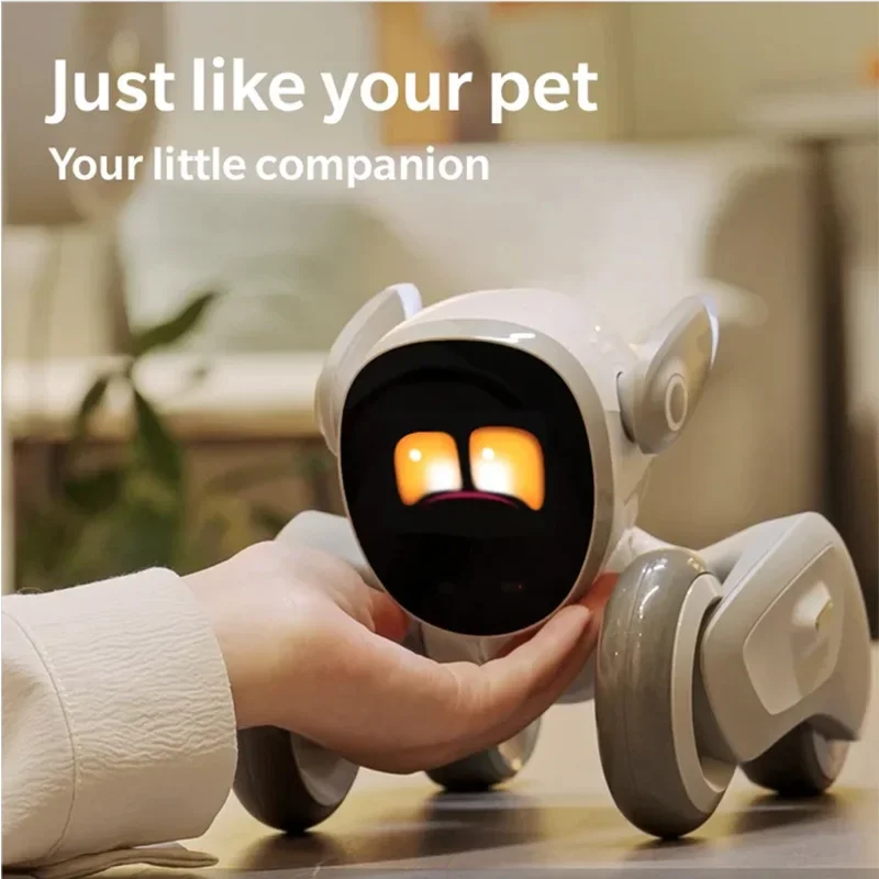 Cane Robot AI Intelligente, Compagno Interattivo, Giocattolo Elettronico con Funzioni ChatGPT, Dialogo tramite APP e Programmazione, Regalo - immagine 3