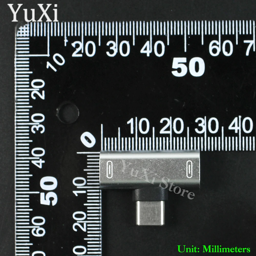 Dual Type-C Adapter & Charger with Multifunctional Earphone Converter