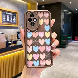 Adorable Heart Pattern Soft Silicone Phone Case for Huawei P50 PRO (JGKCX009J5)