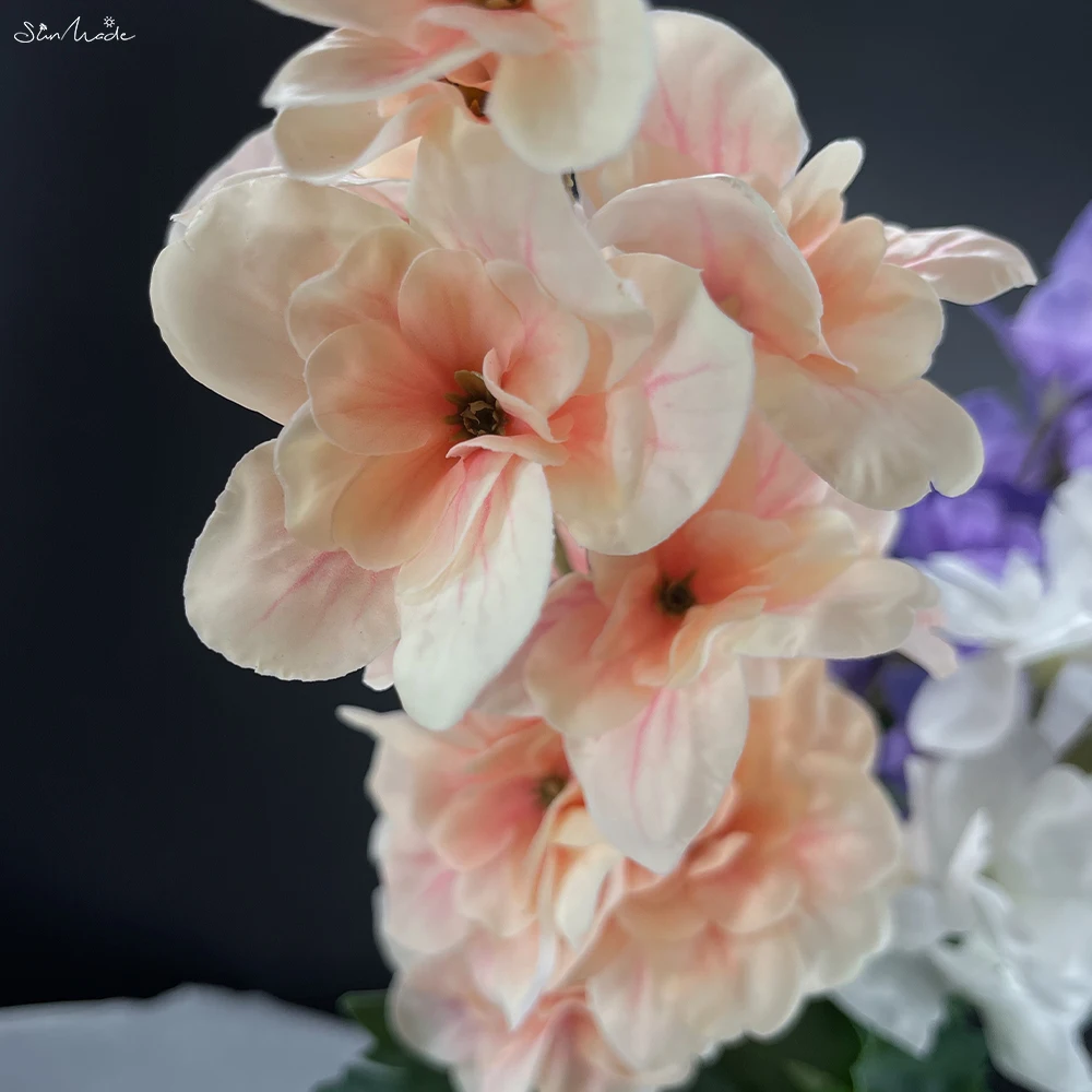Peonia artificiale di alta qualità fiori decorazione per la casa fiori reali toc