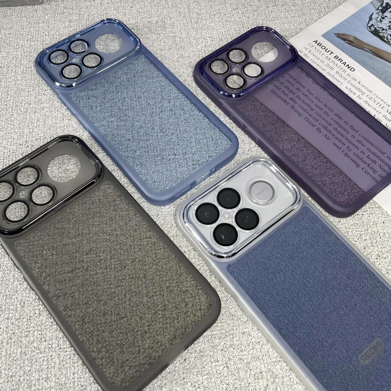 Enhanced Shockproof Silicone Back Cover with Plating Finish