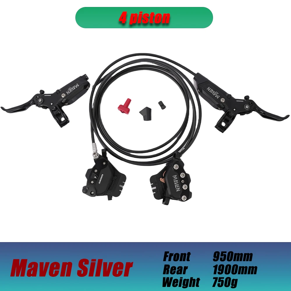 2024 new SRAM MAVEN Ultimate Silver Bronze MTB 4 Piston hydraulic