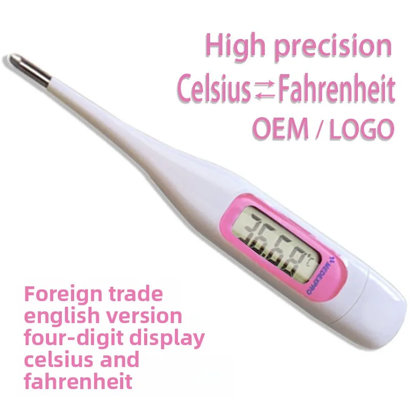Medical home electronic thermometer for measuring body temperature, preparing for pregnancy, and accurately measuring ovulation