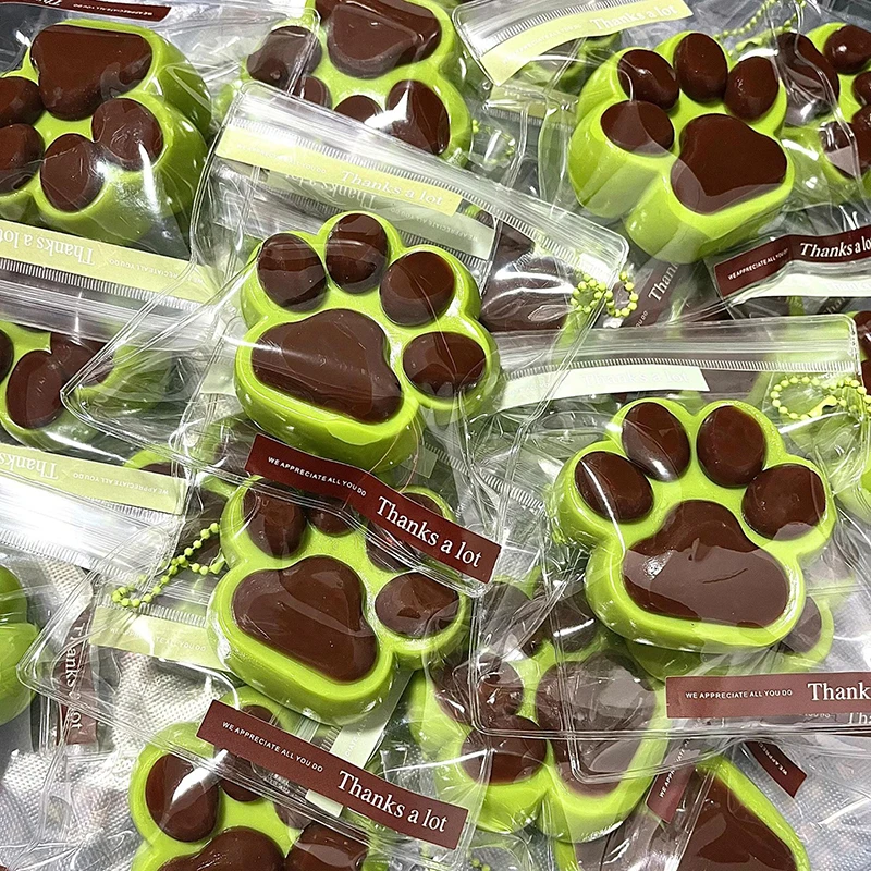 Cute Cat Paw Squeeze Toys Stress Relief Toys Creative Slow Rebound Kawaii Decompression Toy Gift Soft Funny Pinch Toy Kids Gift 5