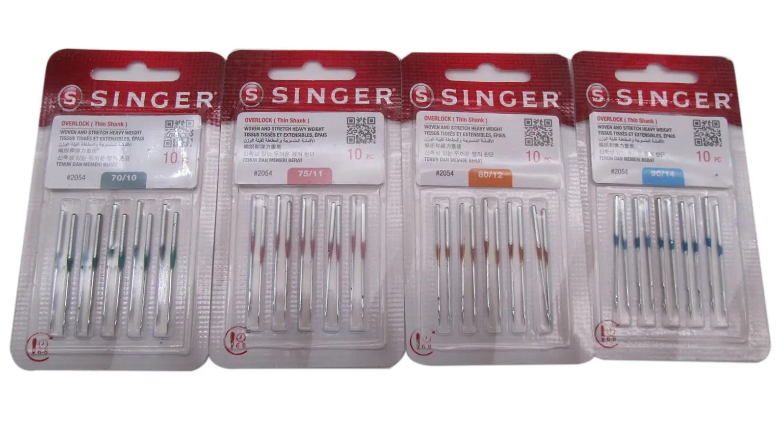 Description Picture 2 of itemOverlock Needles #2054 FOR Singer 14U12, 14U13, 14U13A, 14U23, 14U234, 14U46B,14U52A,14U53A,14U544,14U554,14U555