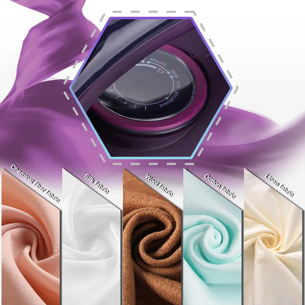 Fer à vapeur portable pour vêtements - Portable - Sec humide - Double usage - Machine à repasser électrique pour usage domestique et voyage