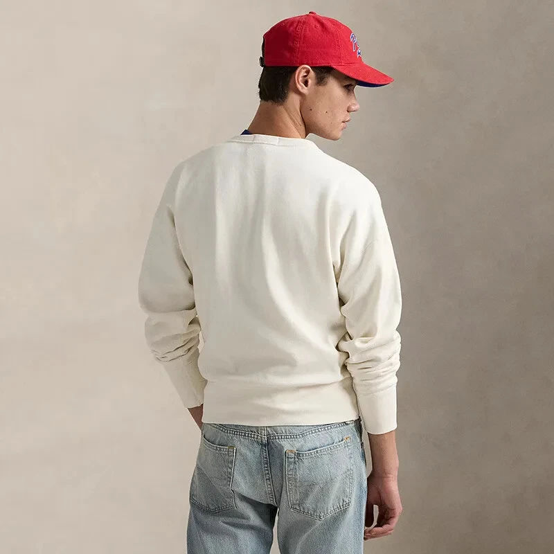 Hot Men's Sweater Men's 25 New Sports and Leisure Loose Pullover Long-sleeved Top Graphic Harajuku Men Clothing