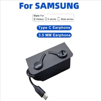 Original Type C Wired Earphone For Samsung Galaxy S23 S21 S22 Ultra Plus 3.5 mm Earbuds Headphones A54 A34 A53 A53 Accessories 1