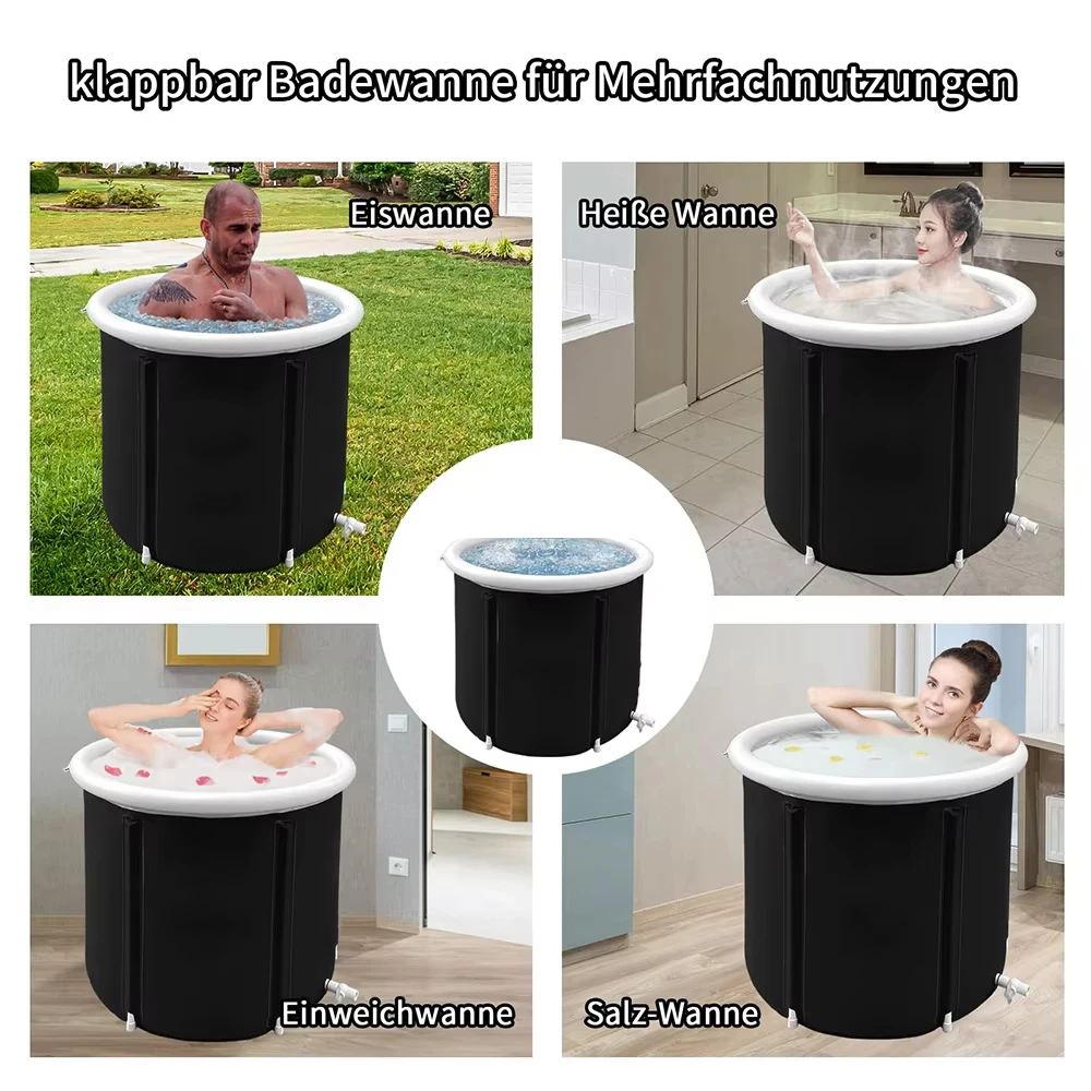 Inflatable Bathtub Foldable Portable For Adult Outdoor