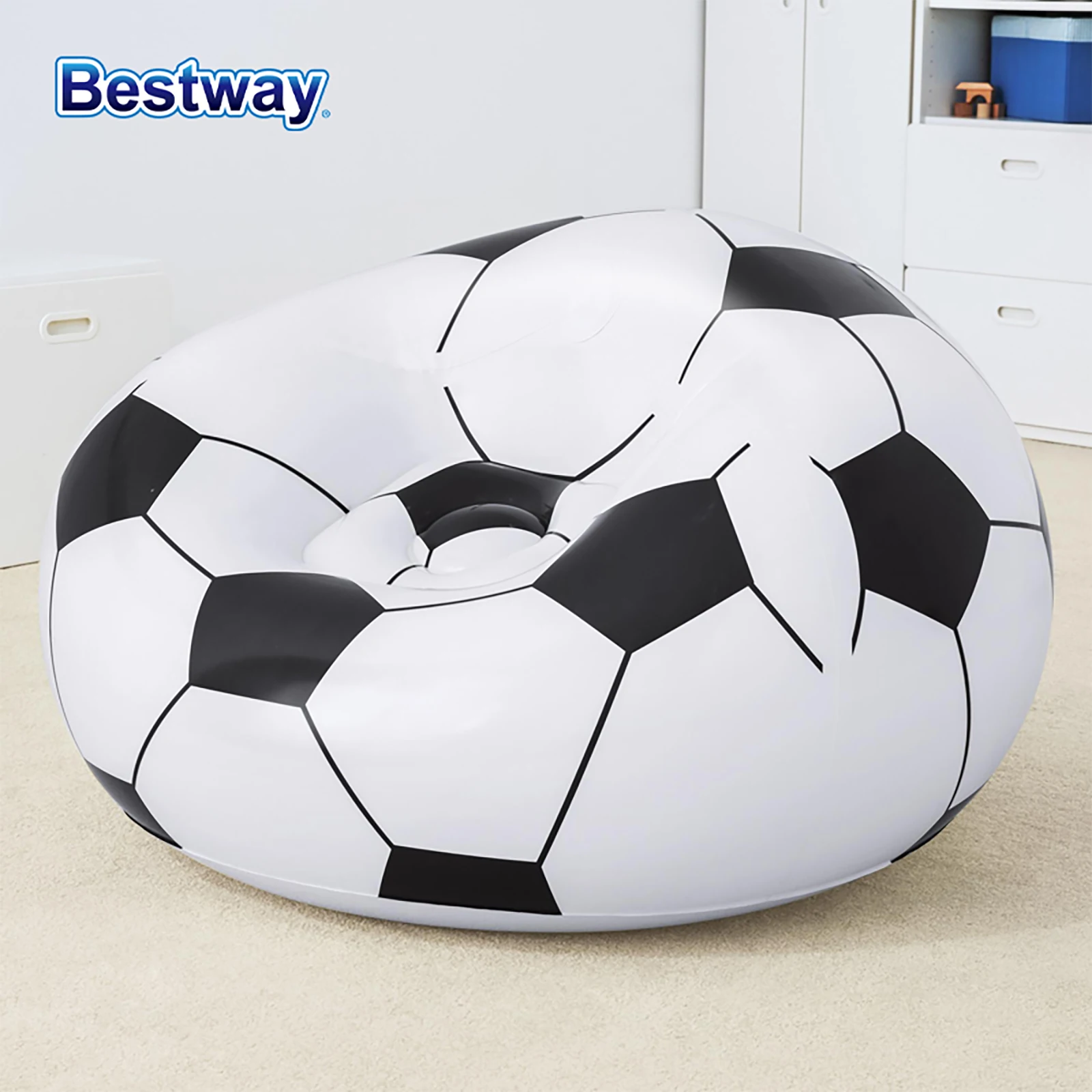 Bestway 75010 Football Chair, Inflatable Football Chair, Inflatable Furniture
