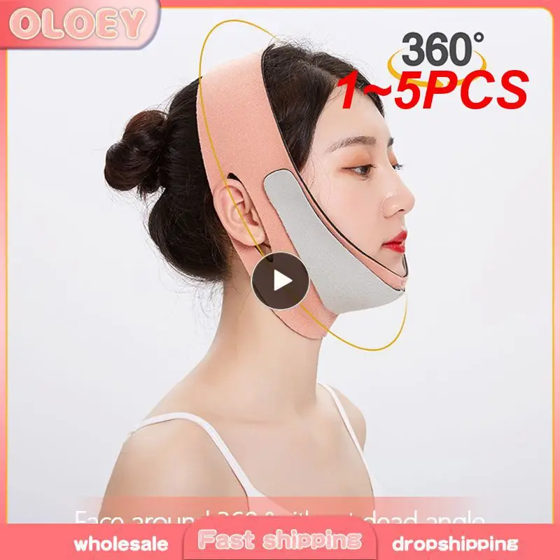 

1-5 шт., V-образная лента для подтяжки контура лица