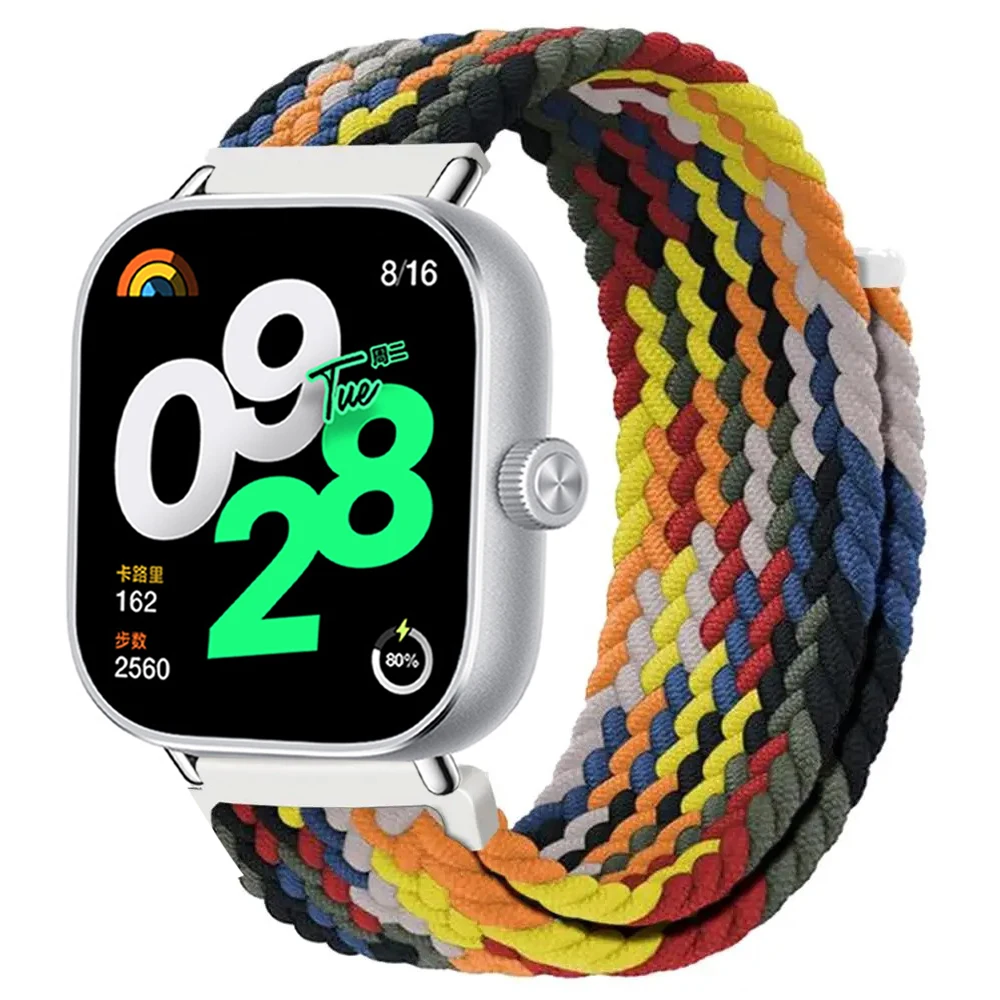 Braided Solo Loop Adjustable Nylon Sport Band Replacement Strap
