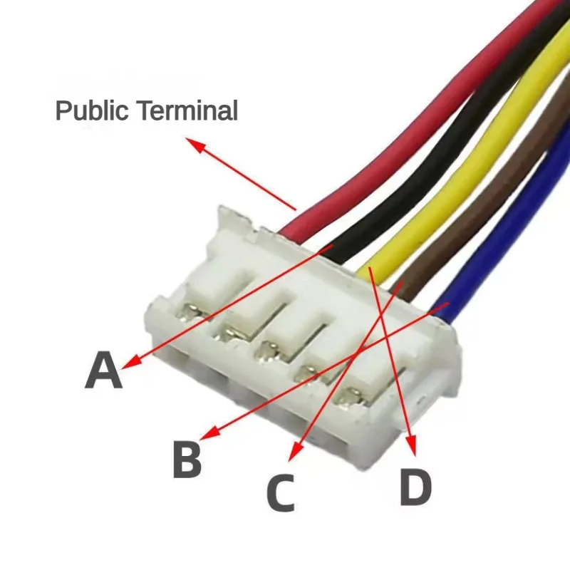 Stepper Motor 4-Phase 5-Wire DC Gear Stepper Motor 5V 24BYJ48 Reduction Motor Ratio 64:1 for Single Chip Microcomputer Camera Monitoring