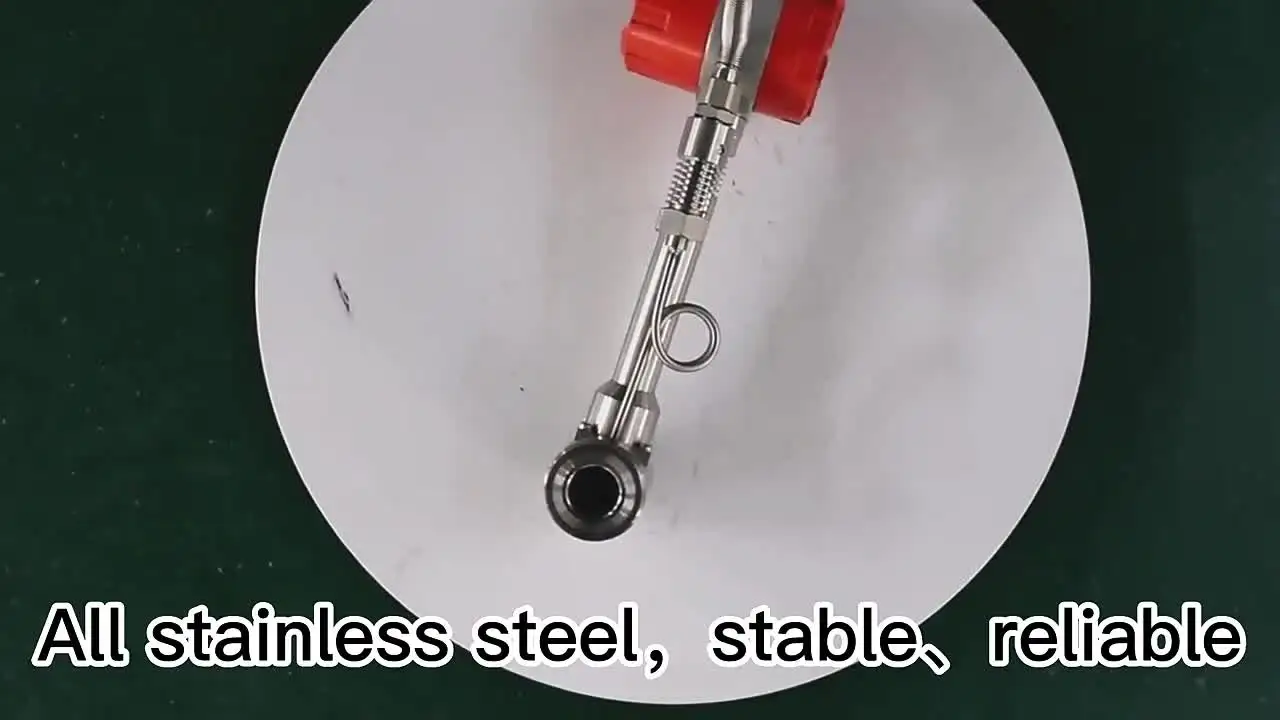 Цифровой гидравлический турбинный расходомер жидкости датчик расхода воды 4-20 мА