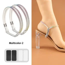 Women's Adjustable Anti - Skid Shoe Laces with Triangle Ankle Holders - Stylish Decorative Shoe Belts (Multicolor - 2)