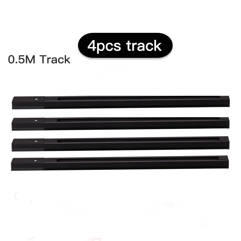 4pcs 0.5M Black