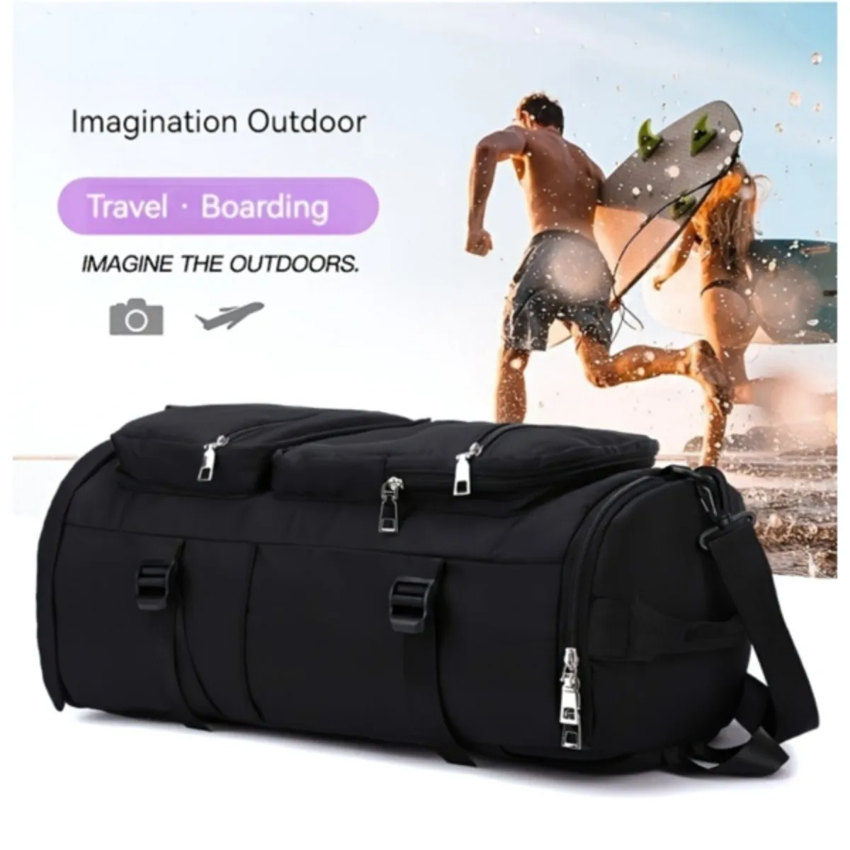 Large Capacity Travel Backpack Single Shoulder Swiming Pack Outdoor Crossbody Hand Bags Casual Fitness Backpacks