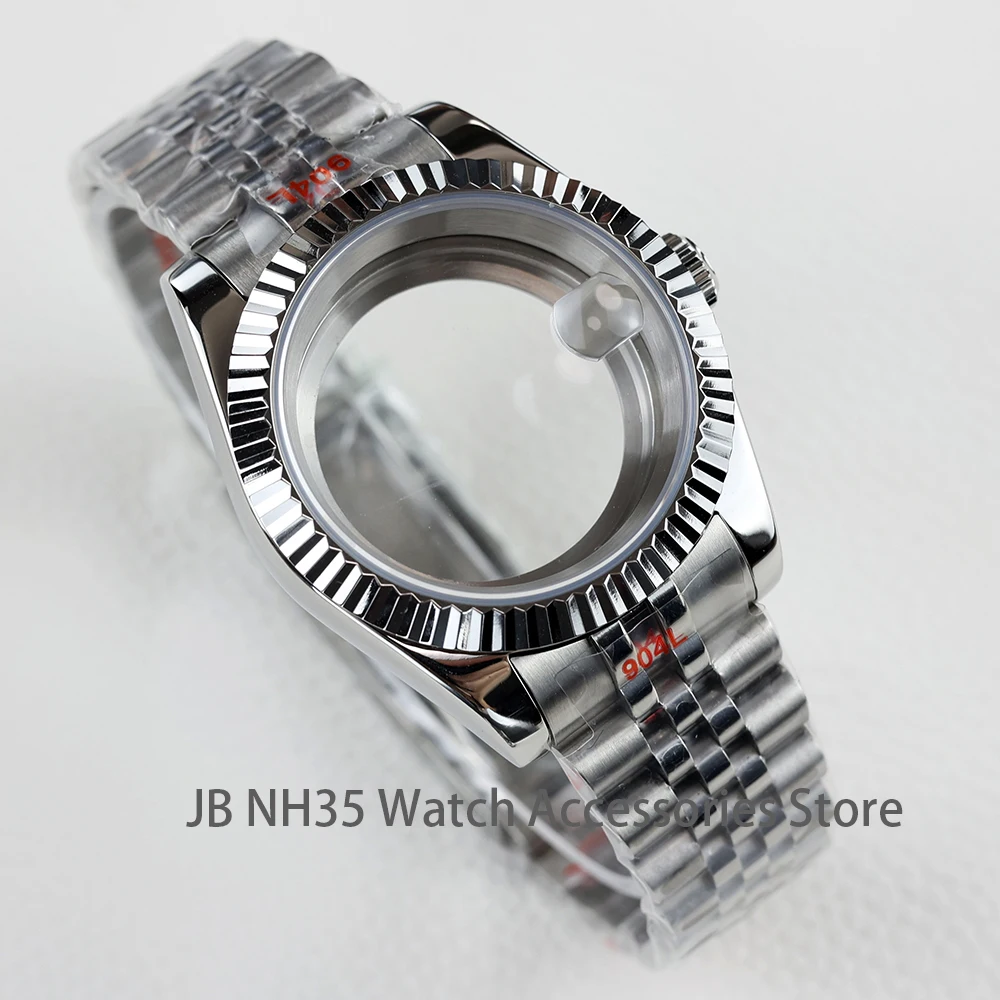 Oyster Datejust 스타일 시계 케이스, 사파이어 크리스탈 방수, Nh35 Nh36 자동 무브먼트, 28.5mm 다이얼, 36mm, 39mm