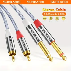 Premium Audio Interconnect Cable for AV Receivers and Speakers (Grey)