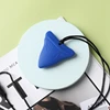 1 Pack Sensory Chew Necklace Brick Chewy Kids Silicone Triangle Fangs Toys, Silicone Teeth for Children with Autism 3