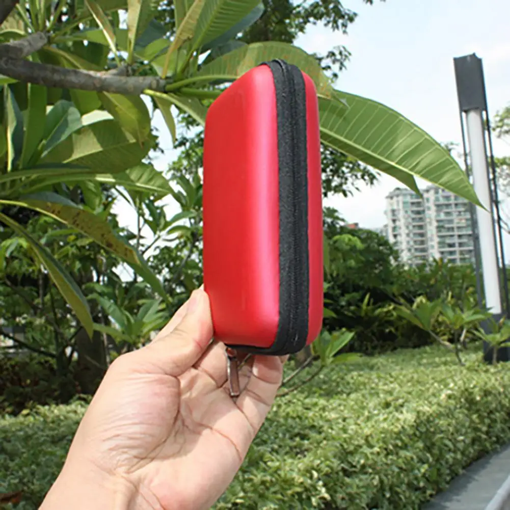 Portable Hard Drive Bag Carry Usb Cable Case Pouch Cover Mini Zipper 2.5 Inch EVA For Hard Disk Box