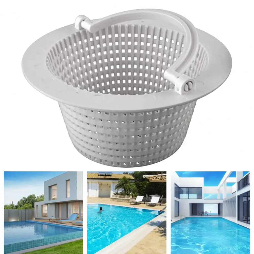 

Filter Basket Skimmer 2Pcs Reliable Good Filtration Effect Labor-saving Leaves And Debris Filter Basket Skimmer
