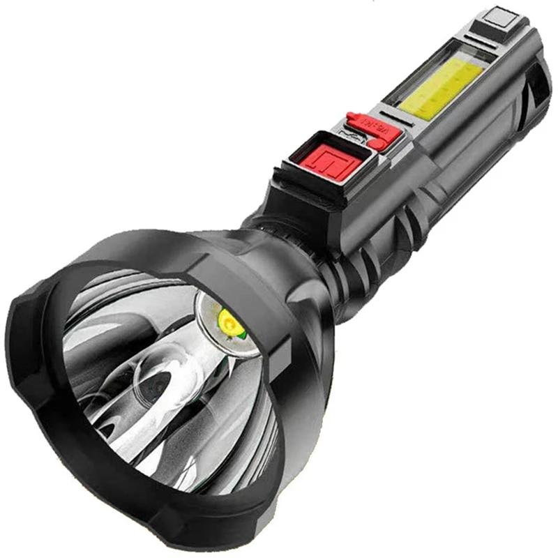 

Фонарик JFBL, яркий, USB, перезаряжаемый, большой радиус действия