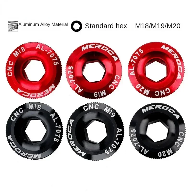 Bike Crank Cover Crank Bolt M18 M19 M20 For IXF