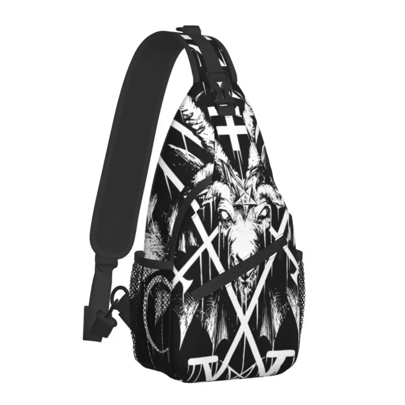 Art Crossbody Sports Sigil Of Lucifer Chest Bag Unisex Women Man Fashion Shoulder Backpacks Travel