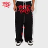 Minus Two Y2K Fashion street Pant Black Multiple pockets Cargo Pants Men Women High Waist Straight Joggers Baggy Sports Trousers 3