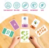 58PCS ABC Alphabet Flashcards Montessori Early Education Toys Baby  Shapes Animals Learning Cards Games Puzzles For Kids Gifts 4