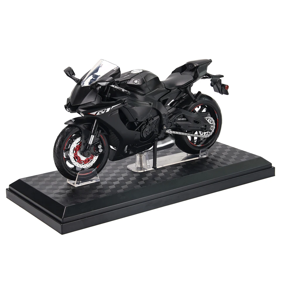 CCA 1:12 Yamaha YZF-R1 Alloy Motocross Licensed Motorcycle Model