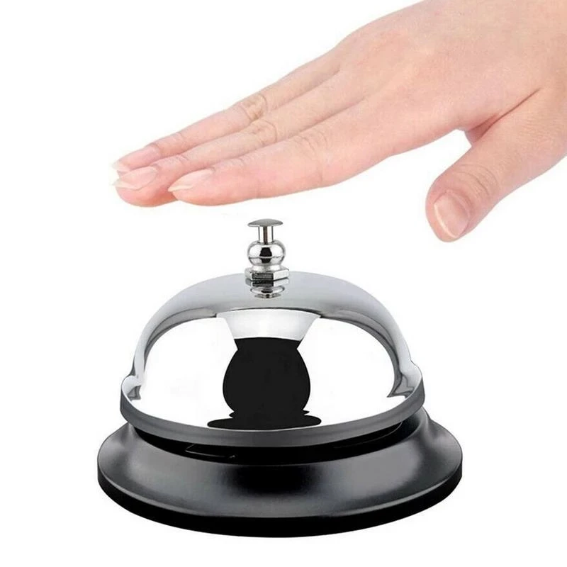 

Desk Kitchen Hotel Counter Reception Christmas Craft Bell Restaurant Bar Ringer Call Bell Service Ring Home Restaurant Call Bell