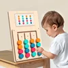 Montessori Wooden Color Shape Matching Cognition Learning Game Board Early Stimulate Children Brain Logic Thinking Develop Toys 3