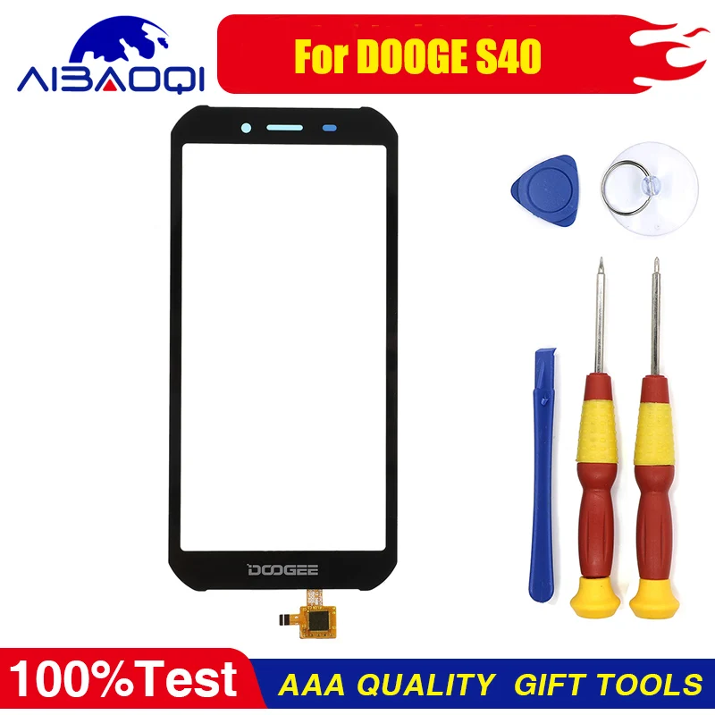 

XUNQIYI 100% New Original Touch Screen For DOOGEE S40 Phone Replacement Parts Digitizer Disassemble Tool