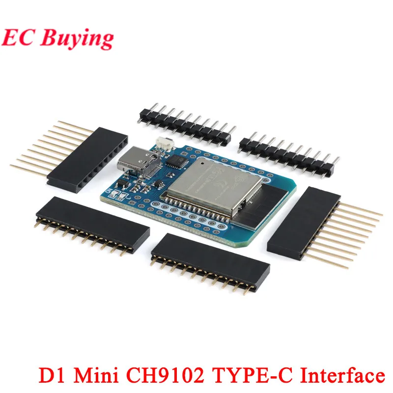 D1 MINI LIVE ESP8266 ESP32 WiFi+Bluetooth-c ESP-32 CH340 FT232 CP2104 CH9102 Development Board Module For Wemos MICRO/TYPE-C image 10