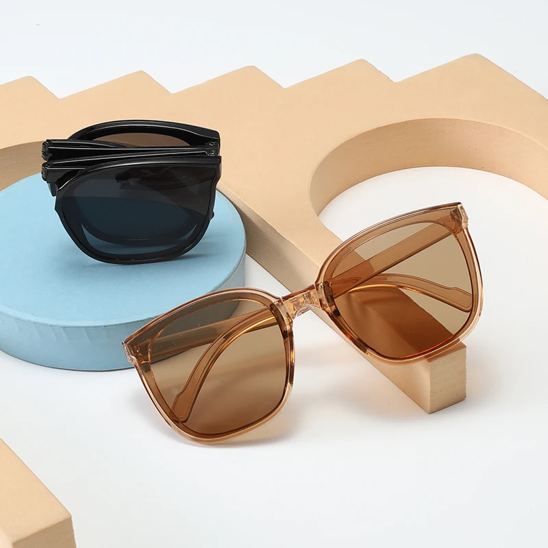 Fashion Girls Quare Sunglasses Vintage BaBy Children's Korean Sunglasses Boys Folding UV Resistant Outdoor fashion sunglasses kids sunglasses children sunglasses