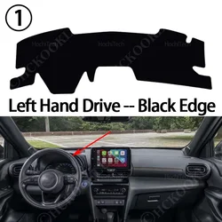 Dashboard Cover Protective Pad - Premium Sunshade Anti - UV Carpet (Left Hand Drive)