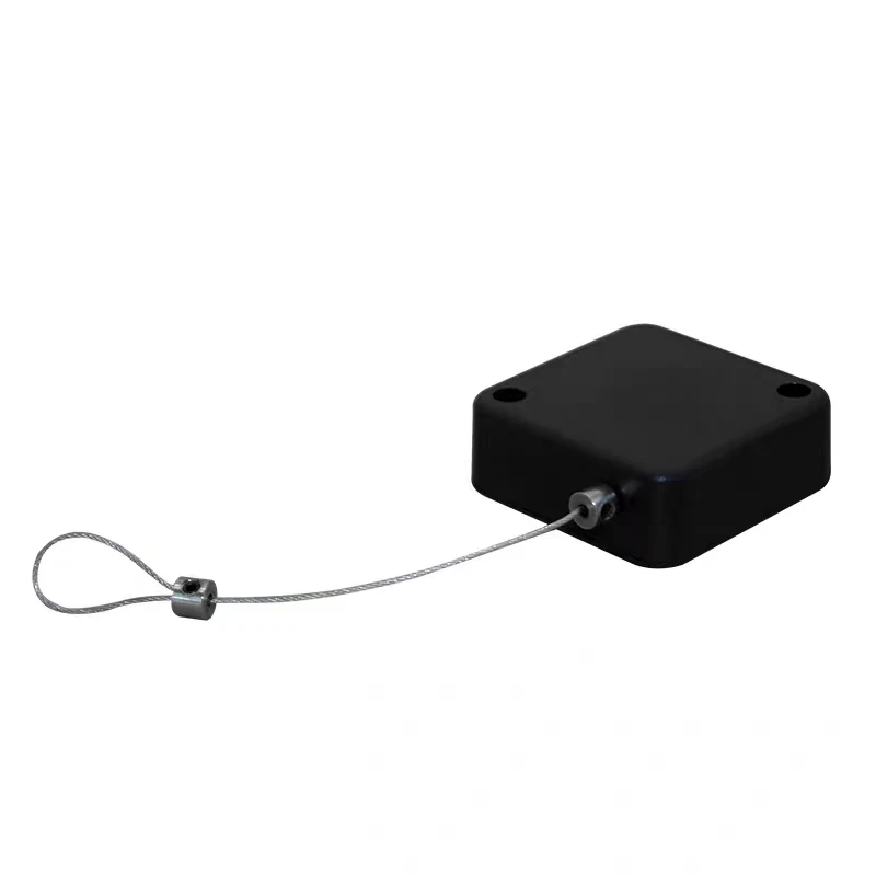 Anti theft pull box Steel Wire Rope Anti Loss Winding Box Supermarket Display Retractable Automatic Winding Rope anti theft winding box