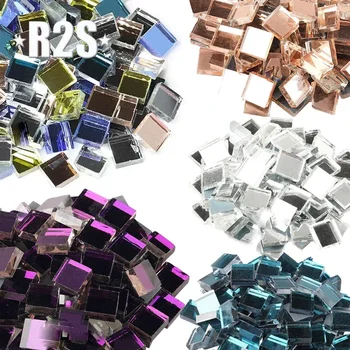 Diamond Glass Mirror Mosaic Tiles 1