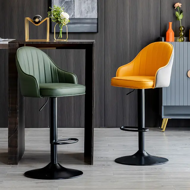 Modern Minimalist Light Luxury Bar Chair - M2
