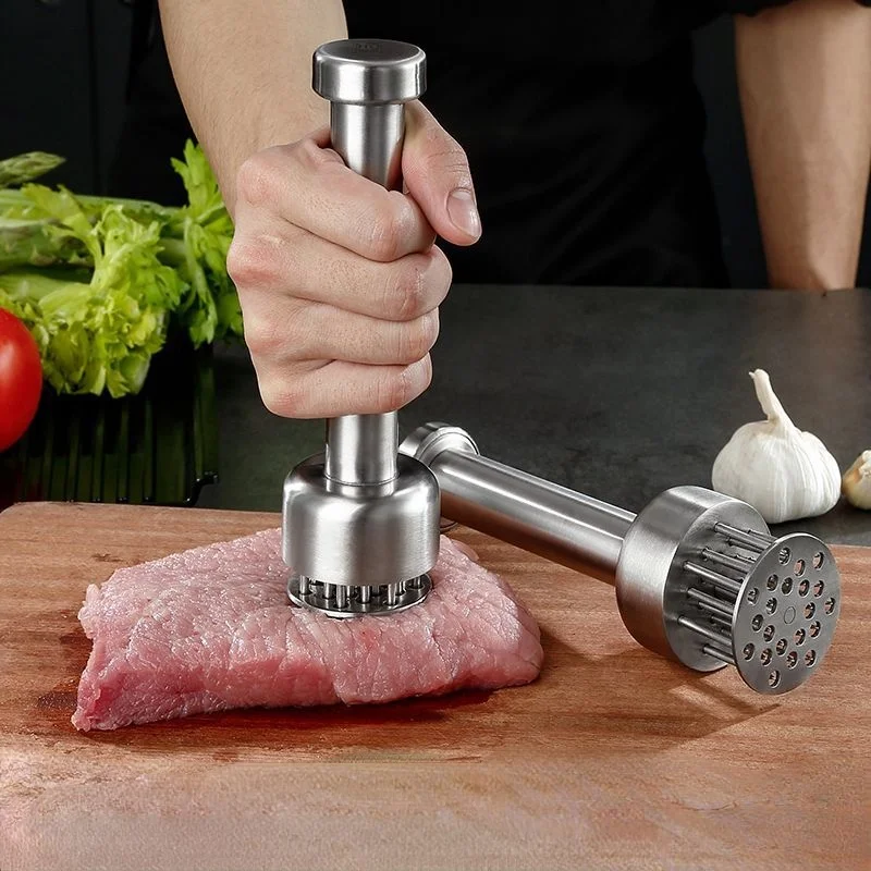 Meat Tenderizer Needle Loose Meat Hammer Needle Anti-rust Mutton Tenderizer  Steak Stainless Steel For Mutton Easy To Clean - AliExpress