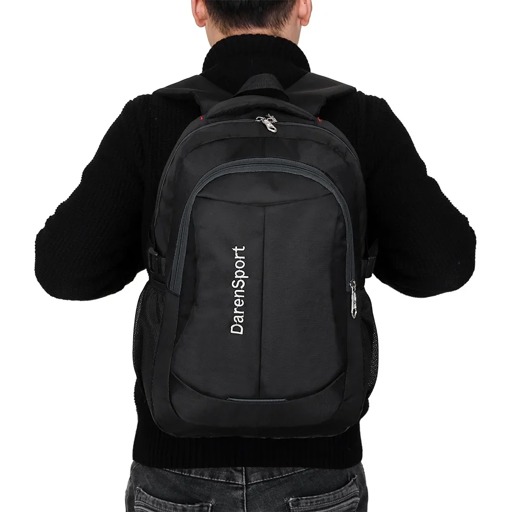 Oxford Shoulder Backpack Fashion Lightweight Waterproof Travel Laptop Rucksack Large Capacity Wear-resistant Student School Bag 2