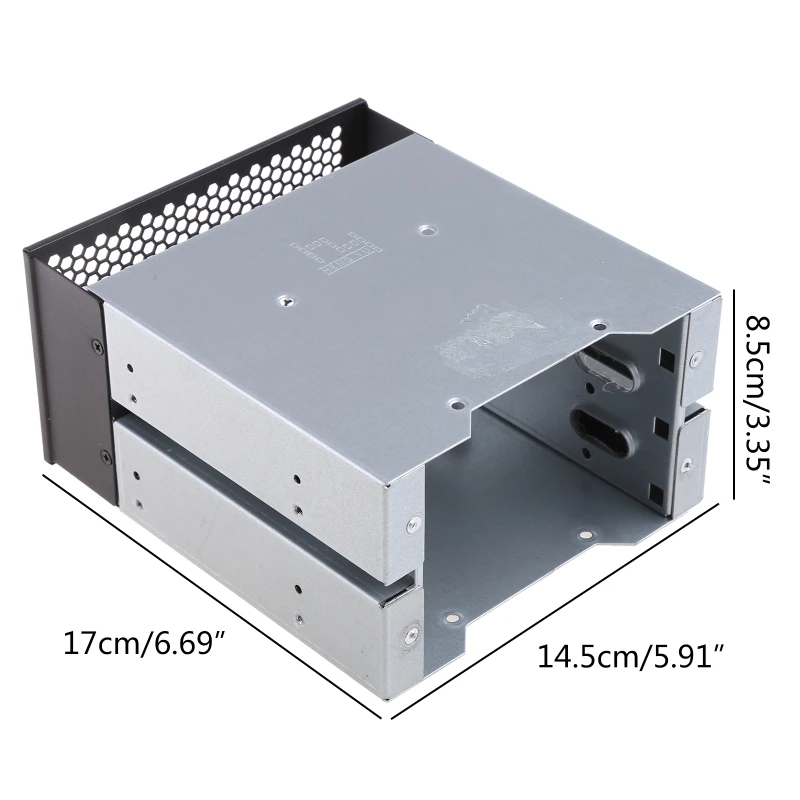 3.5 To 5.25 Three-Disc Hard Drive Cages 2 Chassis Drives In The Chassis Hard Drive Box Computer Storage Expansion