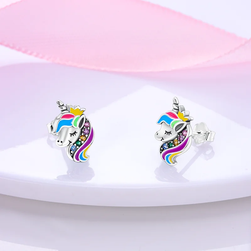 Earrings for women silver 925 disney mickey stud earrings jewelry 2023 New in unisex 925 silver marvel spiderman stud earring